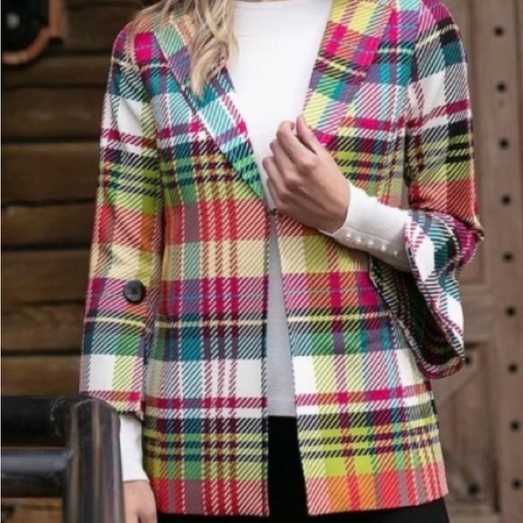 Sharon Young blazer.  3/4 Sleeve. Size large L. - Picture 2 of 7